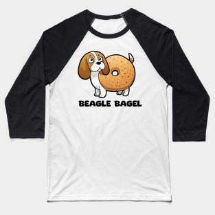 Beagle Bagel Baseball T-Shirt